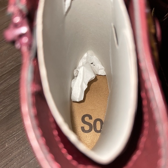 Woman’s SO faux leather combat boot ( NEVER WORN ) - Picture 7 of 14